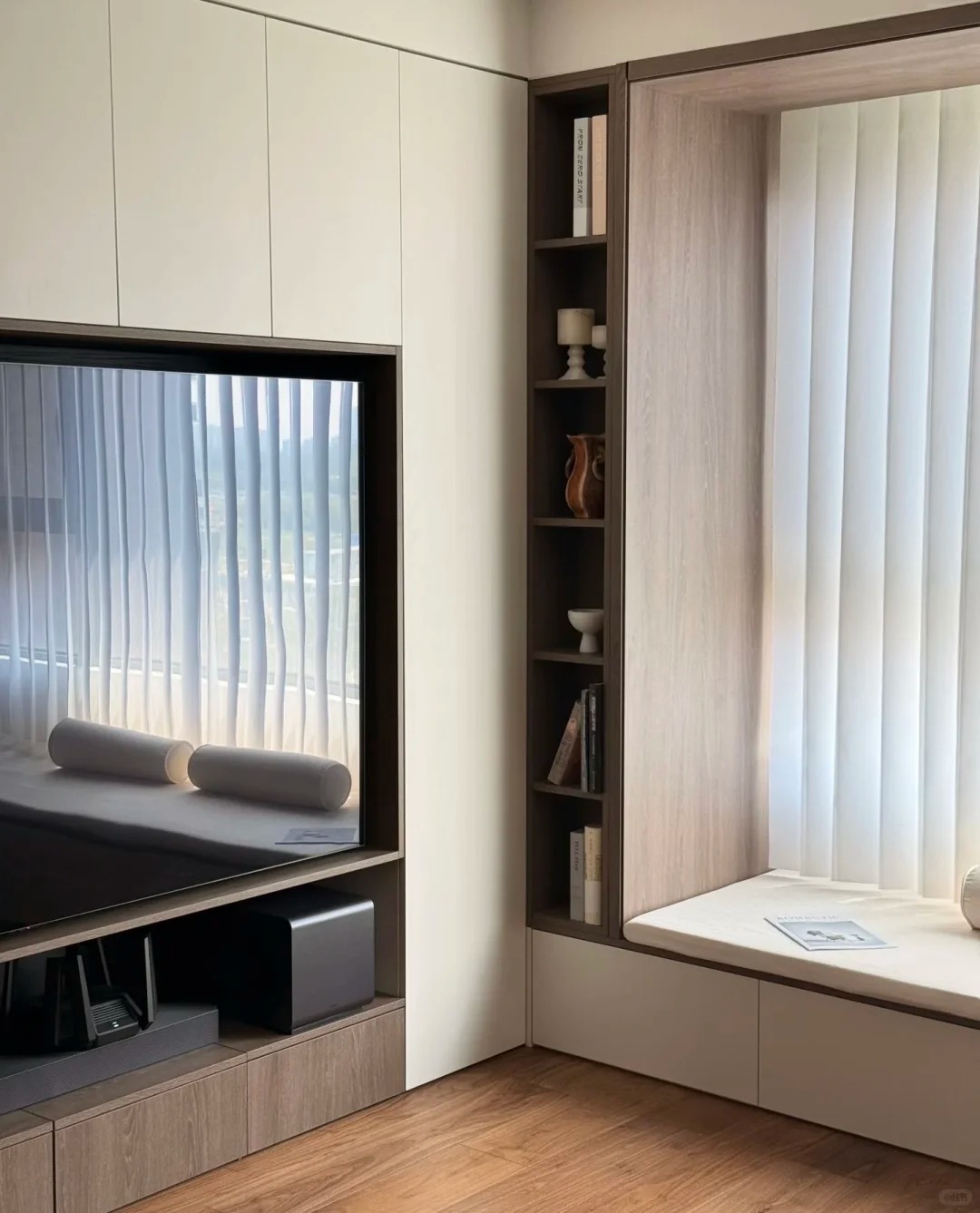 简约至上：北京大兴102㎡三居室的完美蜕变 - 效果图 2