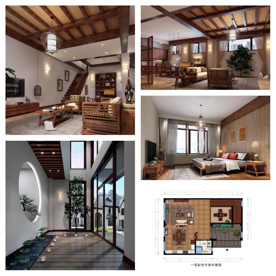 芦花路日式风格装修案例 配图 2