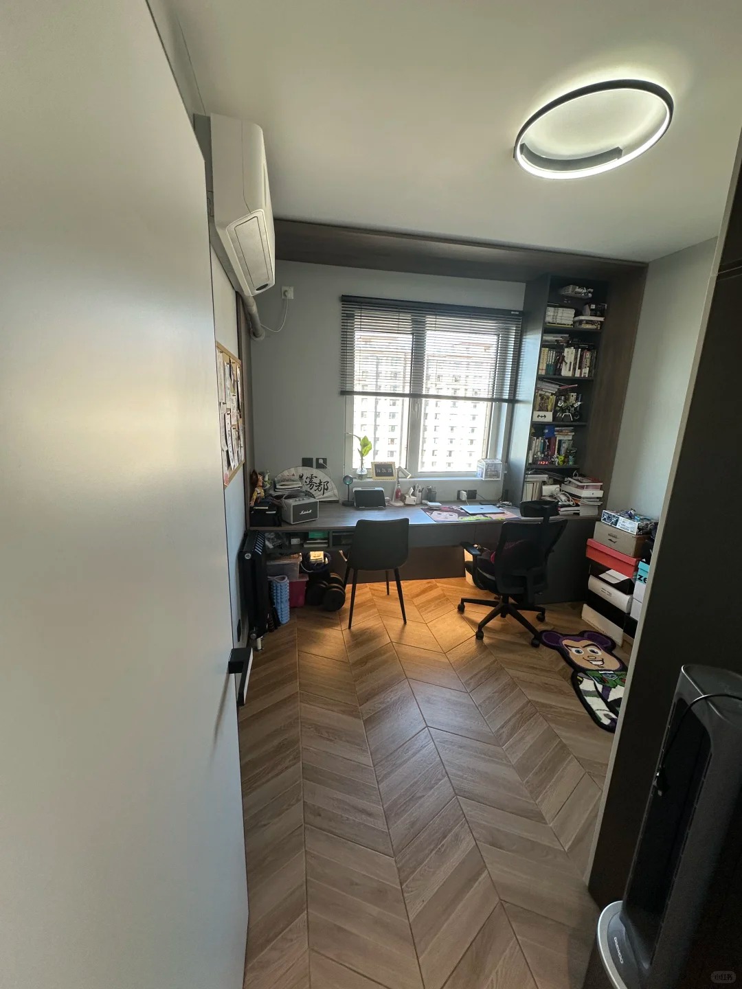 榆垡空港大两居：现代简约风格装修案例 配图 3