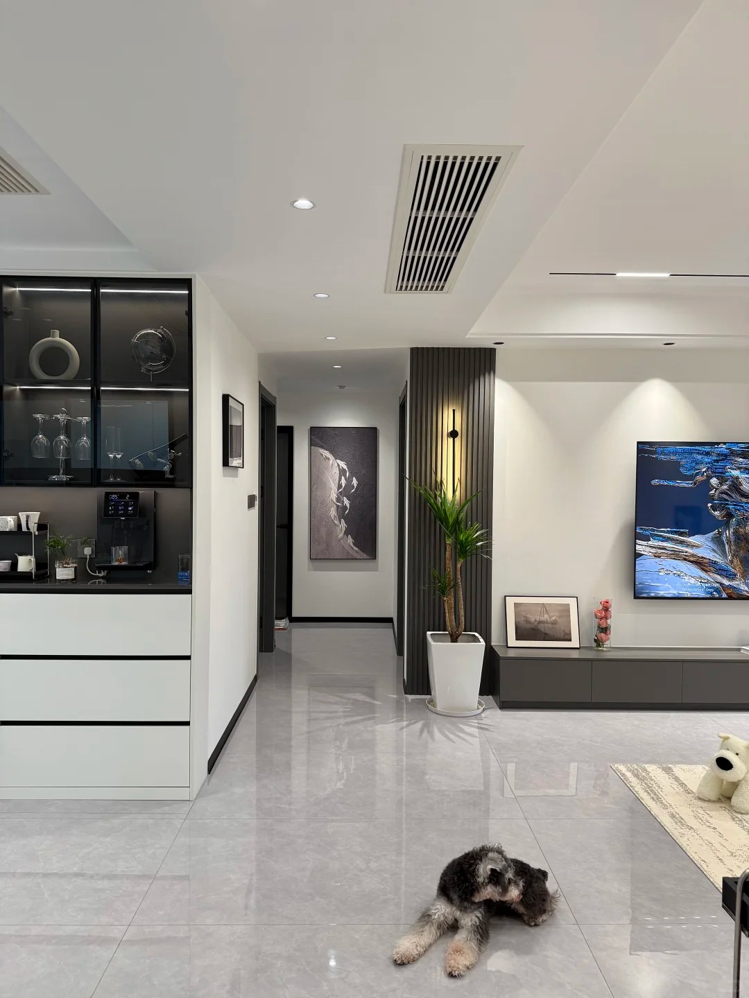 长子营120㎡三居：自己动手的现代简约家