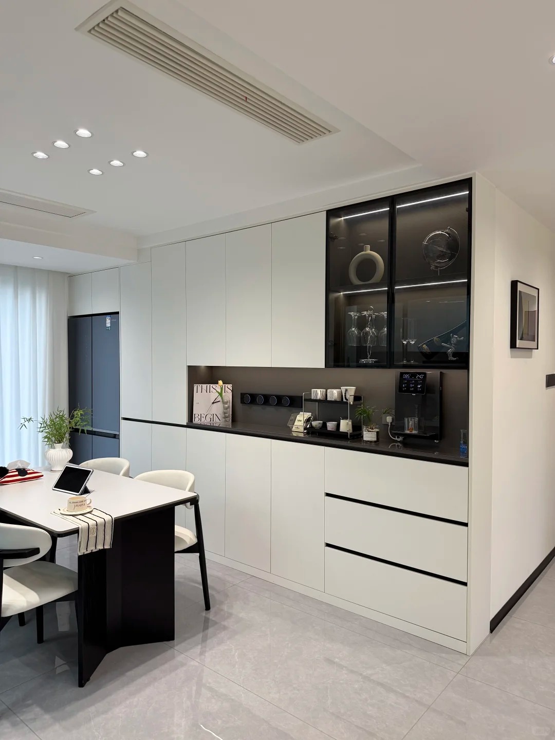 长子营120㎡三居：自己动手的现代简约家 配图 6