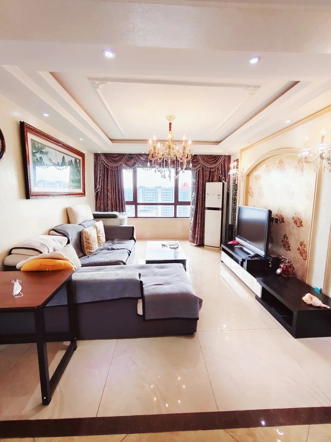 清源马赛公馆两居：高质感现代整装方案 配图 2