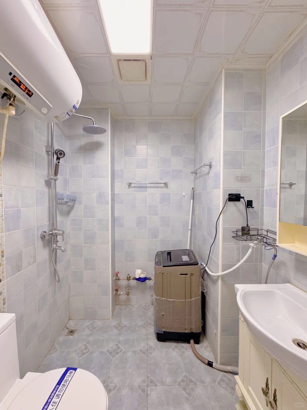 天宫院保利春天派47㎡一居：落地窗采光的小户型整装 配图 4