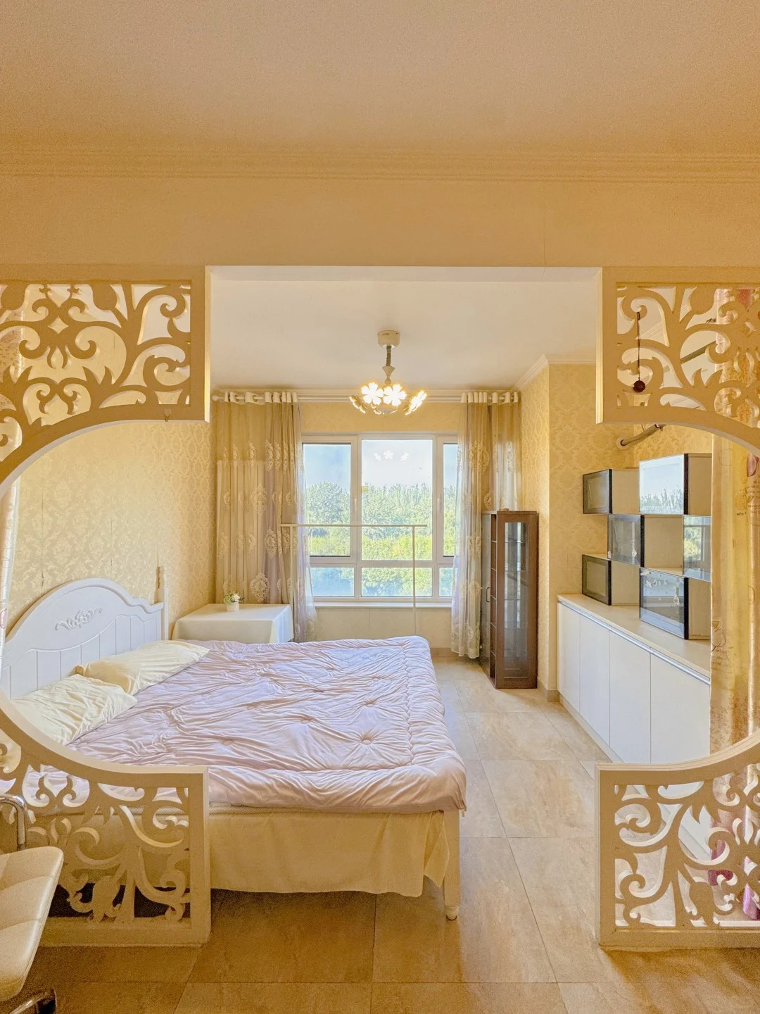 天宫院保利春天派47㎡一居：落地窗采光的小户型整装 配图 2