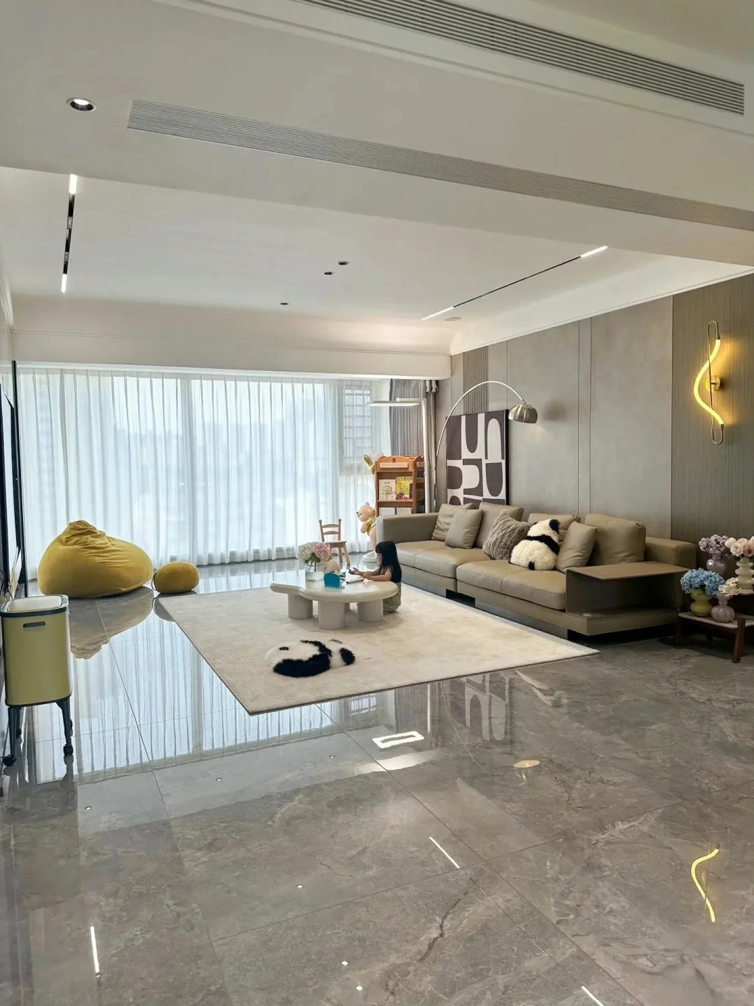 高米店200㎡婚房装修：4.2米层高Loft公寓的奢阔空间设计